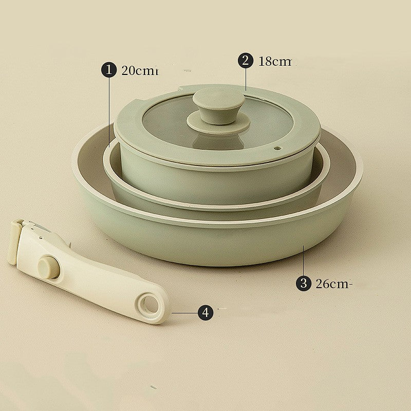 Complete Set of Household Frying Pans