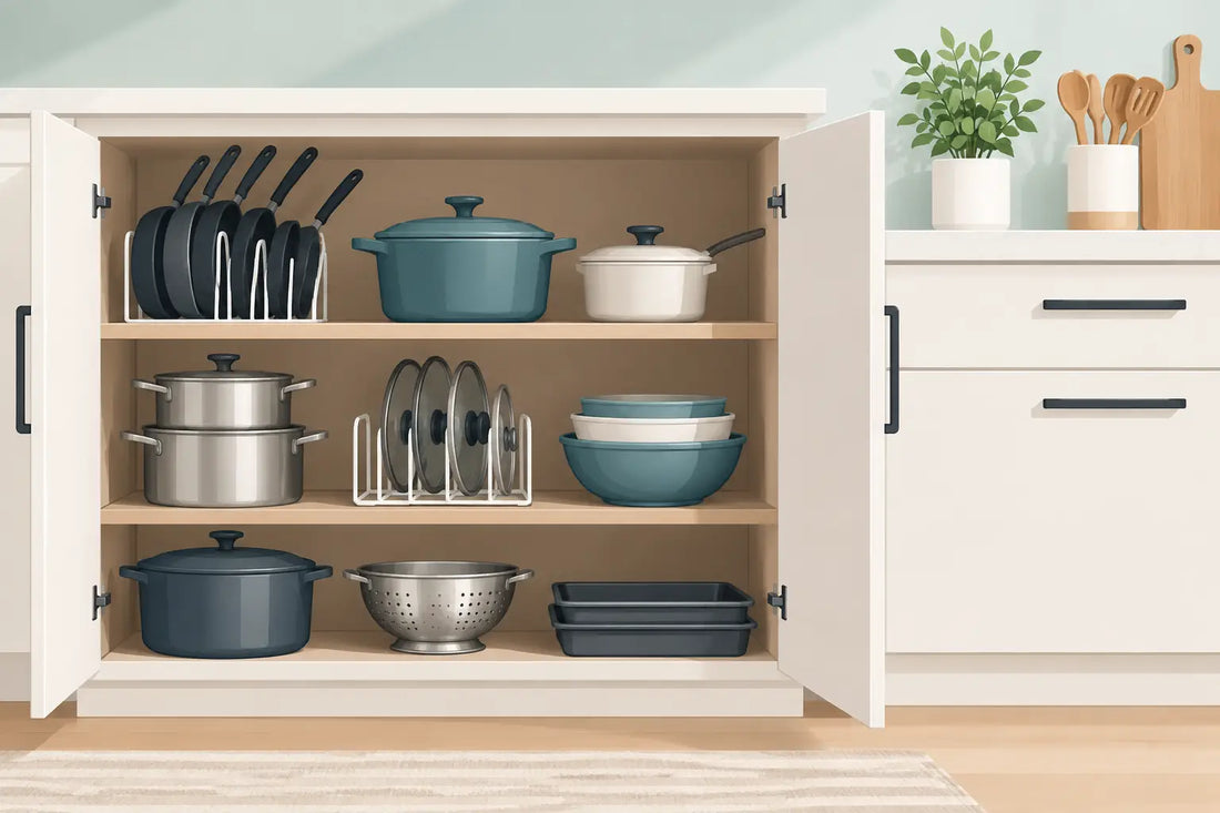 How to Organize Everyday Cookware with Ease
