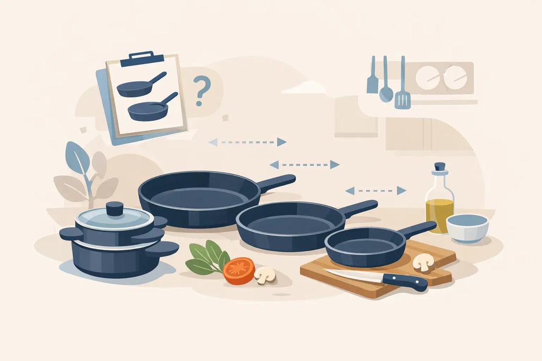 How to Choose Pan Sizes for an Easier Kitchen