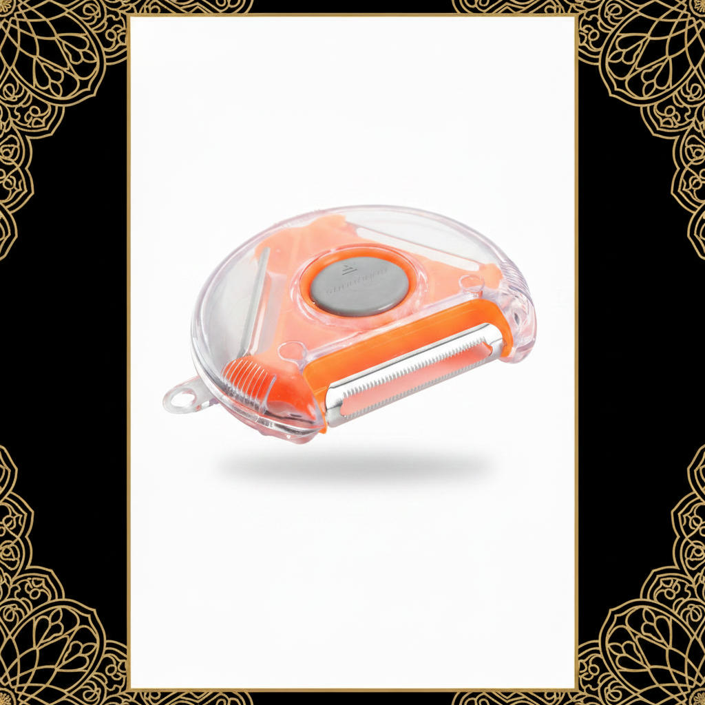 3-in-1 Rotating Fruit Peeler