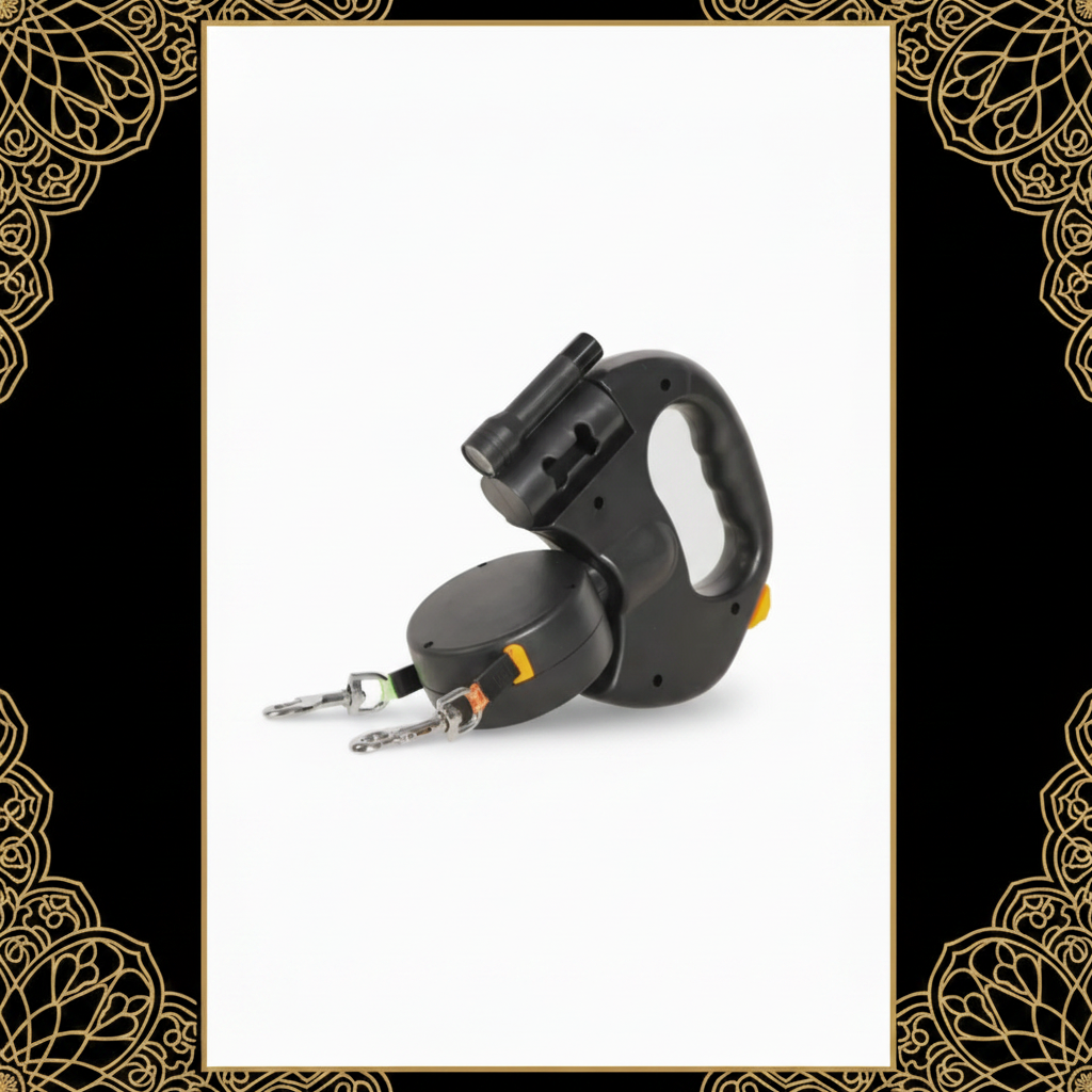 Auto Double Dog Leash