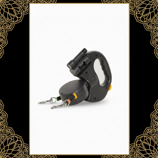 Auto Double Dog Leash