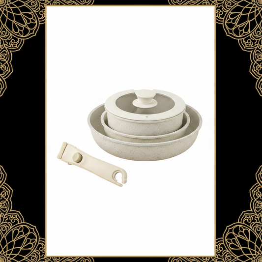 Complete Set of Household Frying Pans