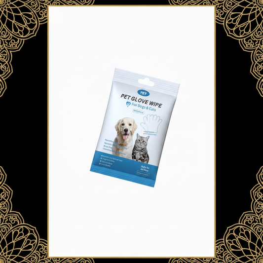 Pet Cleaning Gloves & Wipes