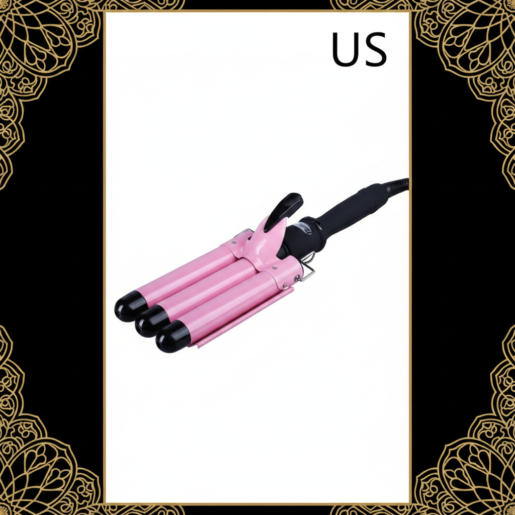 Triple Barrel Hair Curler Iron