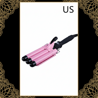 Triple Barrel Hair Curler Iron