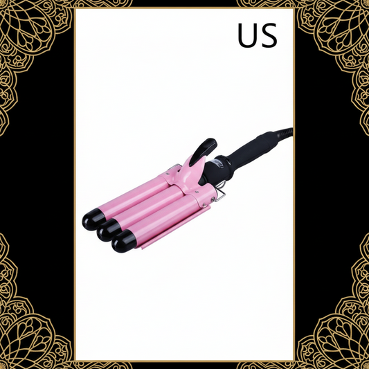 Triple Barrel Hair Curler Iron